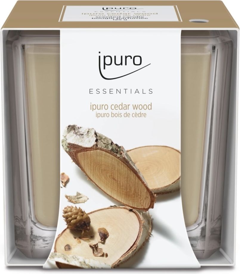 iPuro Cedar Wood scented candle online store