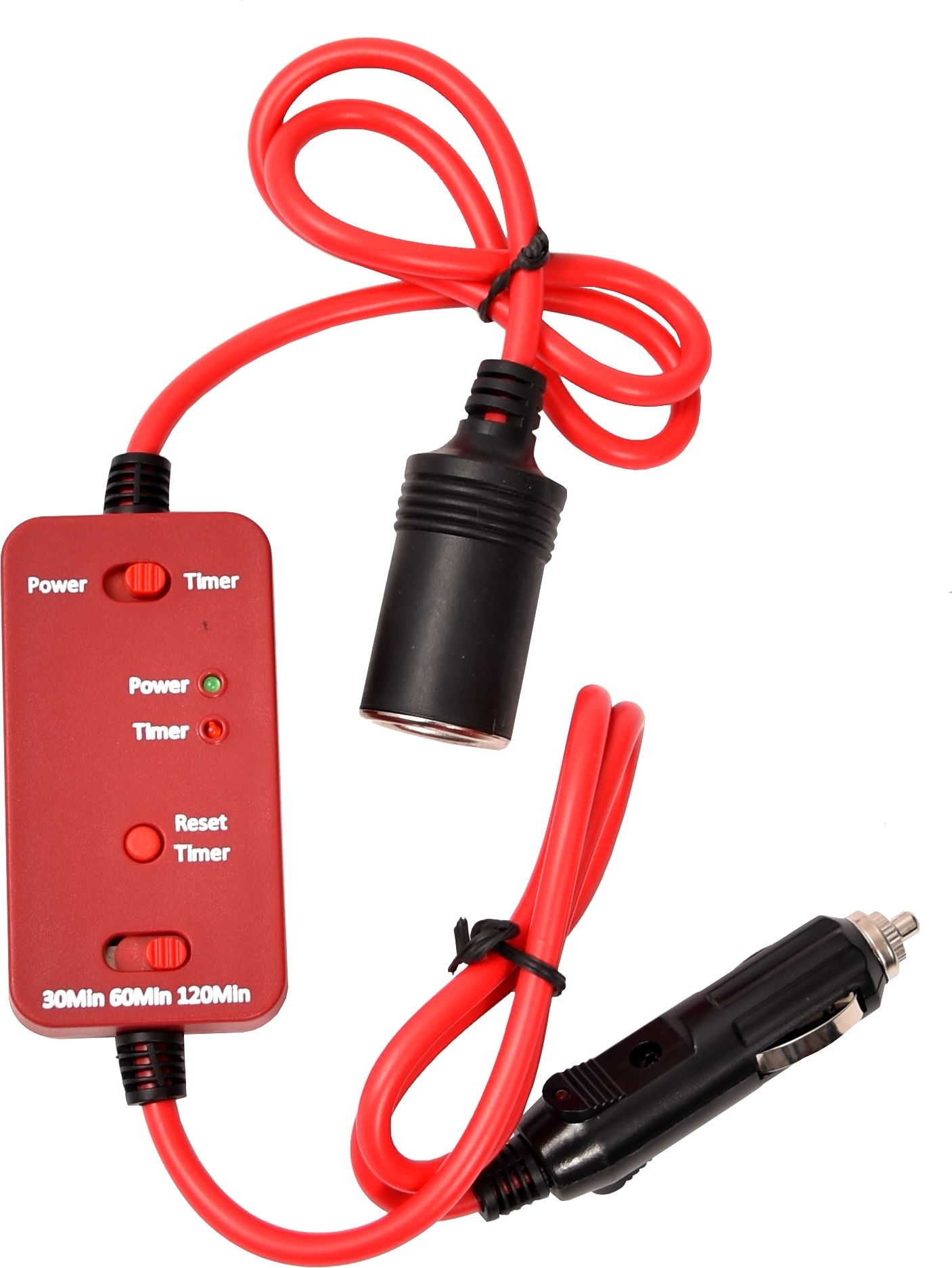 Axxel 12V 1M 10A timer for cigarette lighter