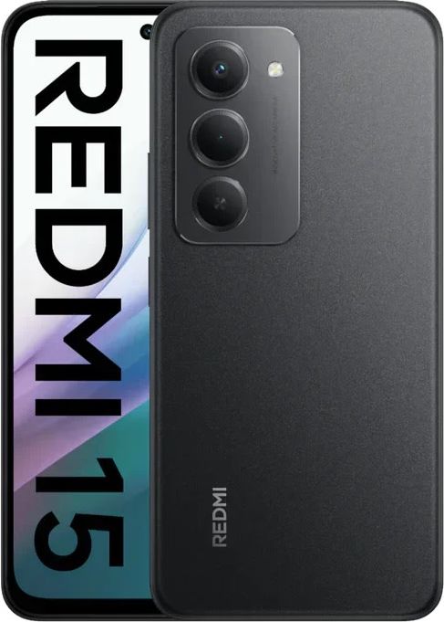Redmi 15 5G Midnight Black 4GB RAM 128GB ROM | Kärkkäisen Verkkokauppa