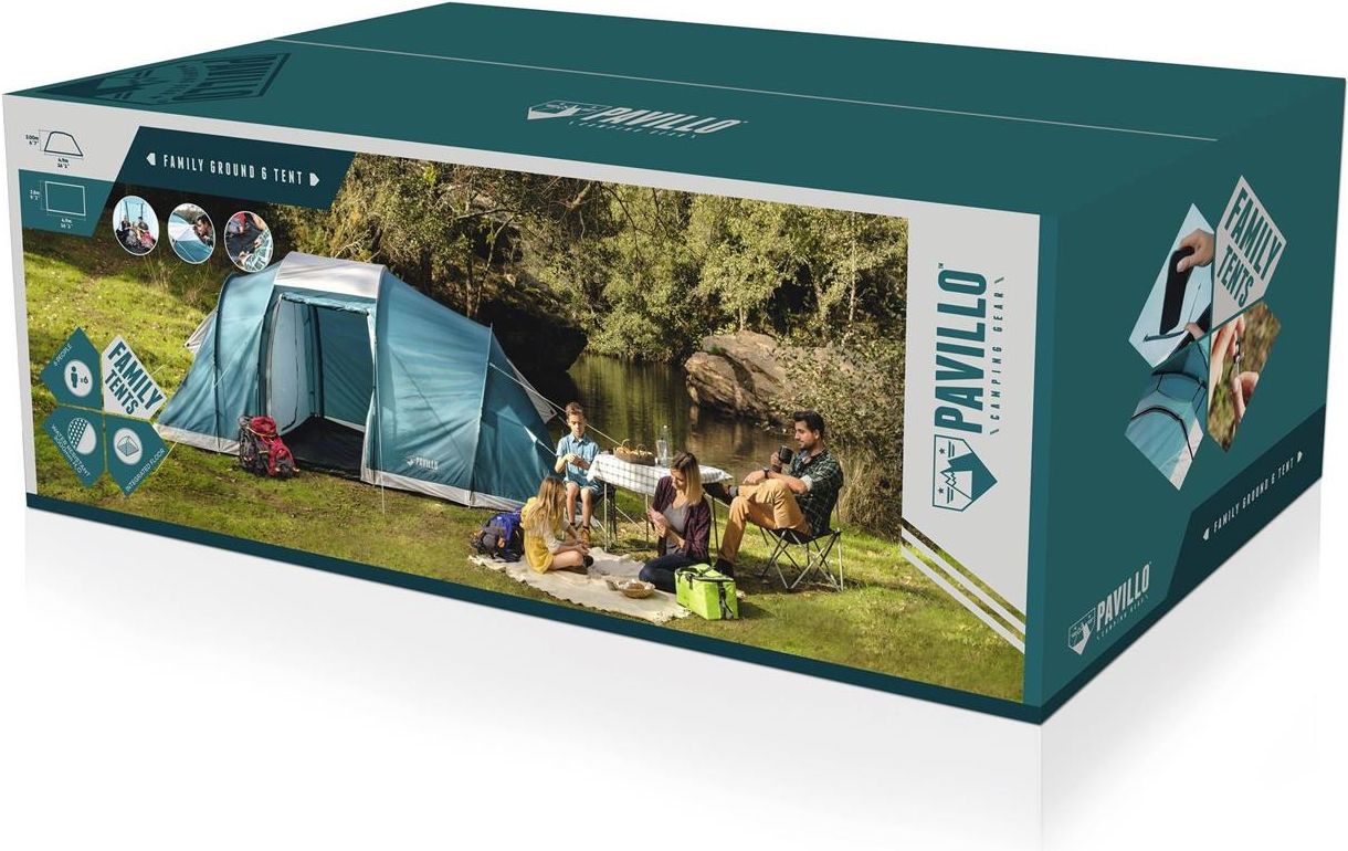Bestway Pavillo Family Ground 6 teltta | Karkkainen.com verkkokauppa