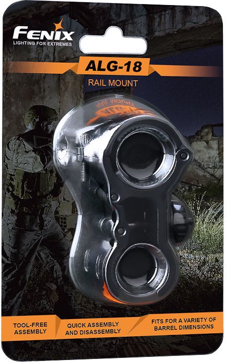 fenix alg-18 flashlight barrel mount Fenix ALG-18 Torch Barrel Mount