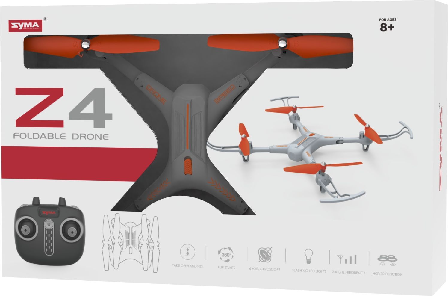 Syma Drone Storm Folding Syma Z4 Storm QuadCopter Radio
