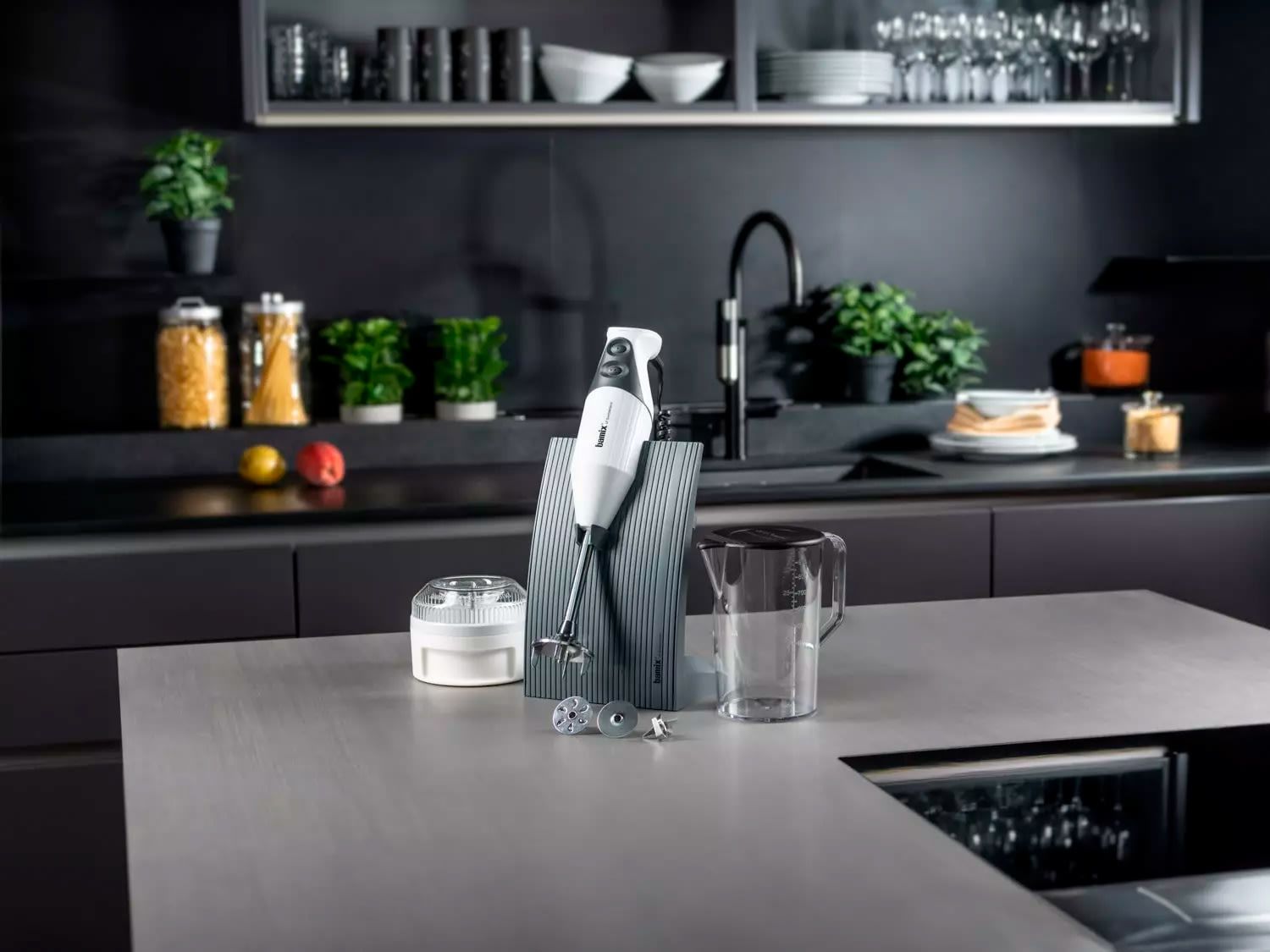 Bamix SwissLine M200 white hand mixer | Kärkkäisen Verkkokauppa