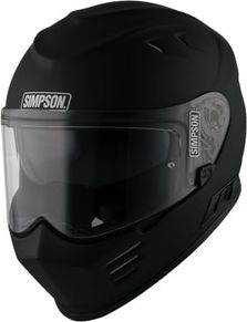 Simpson Helmet Venom Matte Black | Kärkkäisen Verkkokauppa