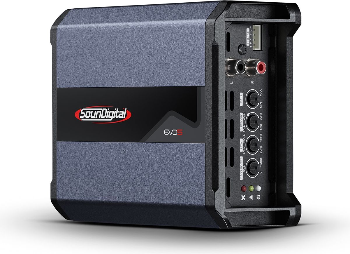 SounDigital 800.1 EVO 5 - 2 Ohm 800W 1-channel amplifier