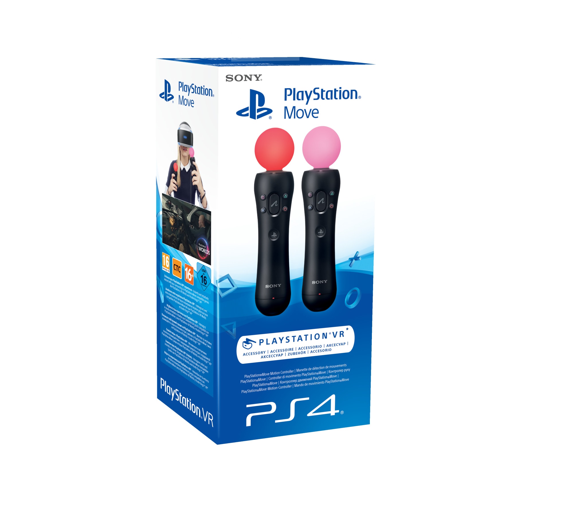 Sony PS4 Move Twin Pack 2 kpl peliohjain | Karkkainen.com verkkokauppa