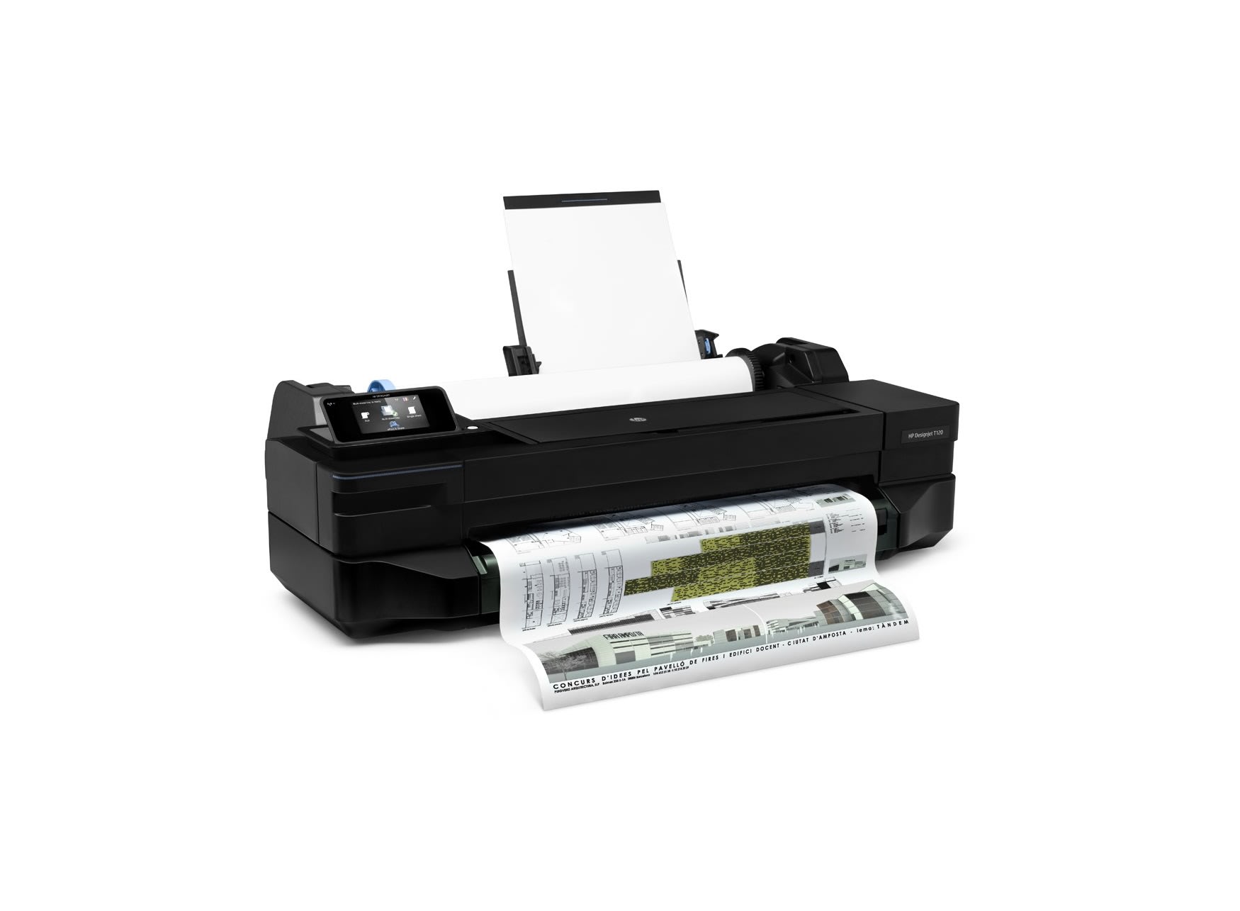 Hp designjet t120 не печатает