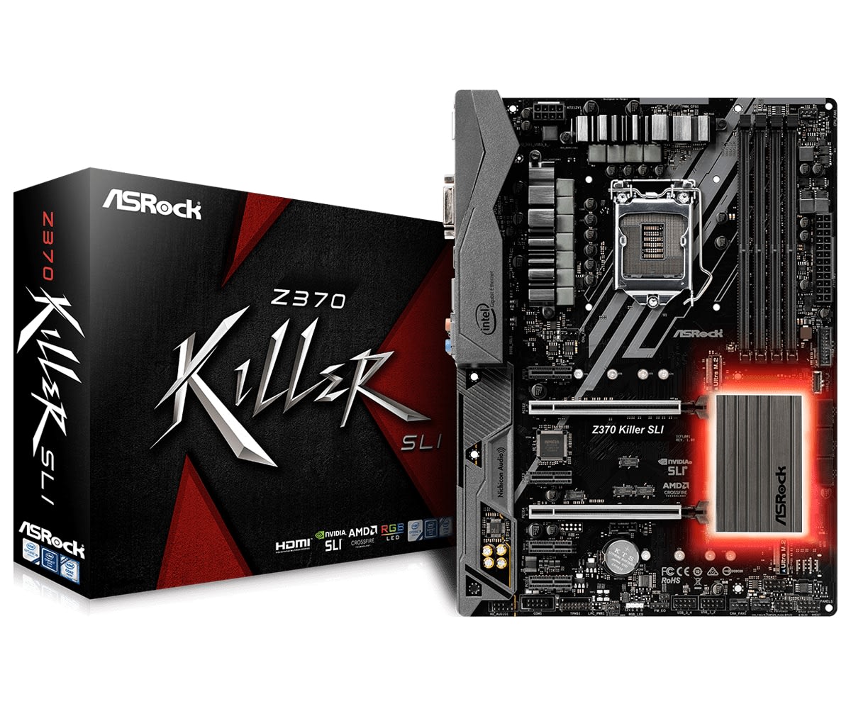 Asrock z370 killer sli обзор