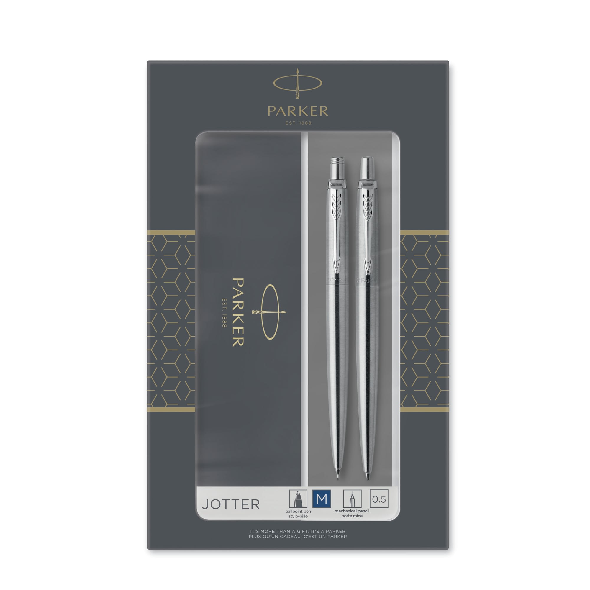 Parker Jotter Stainless Steel kuulakynäsetti | Karkkainen ...