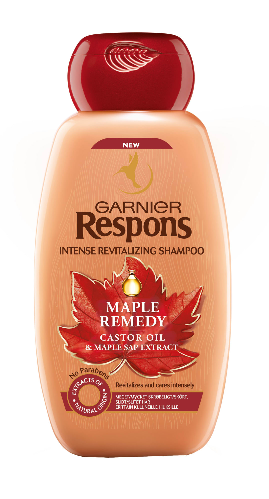 Garnier Respons Maple Remedy 250 ml shampoo verkkokauppa