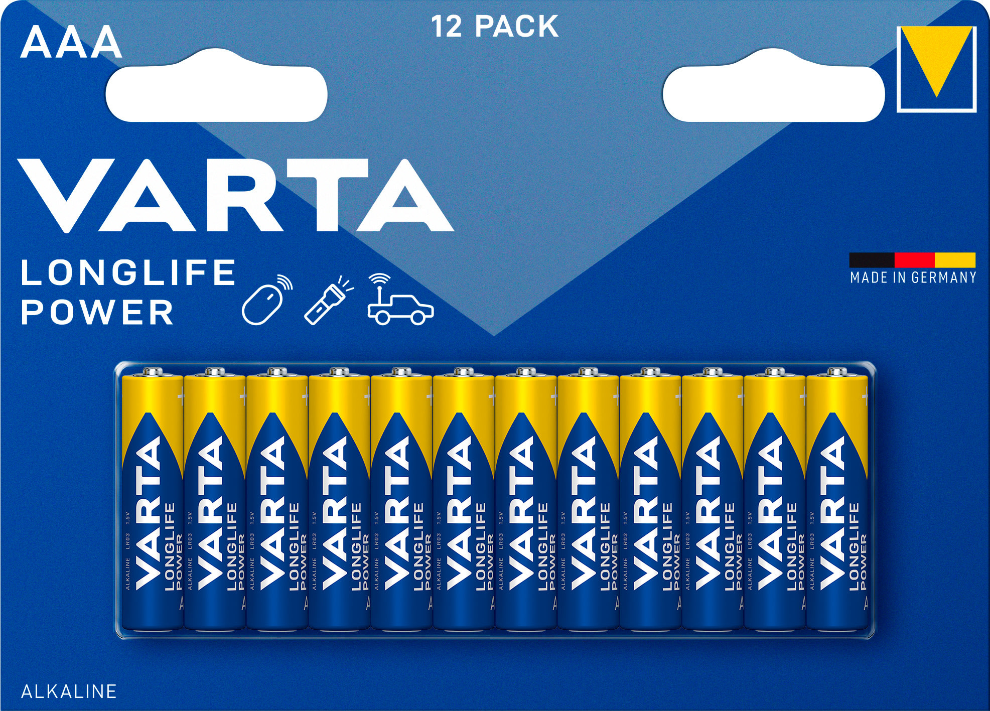 Varta Longlife Power AAA 12 kpl paristo | Karkkainen.com verkkokauppa