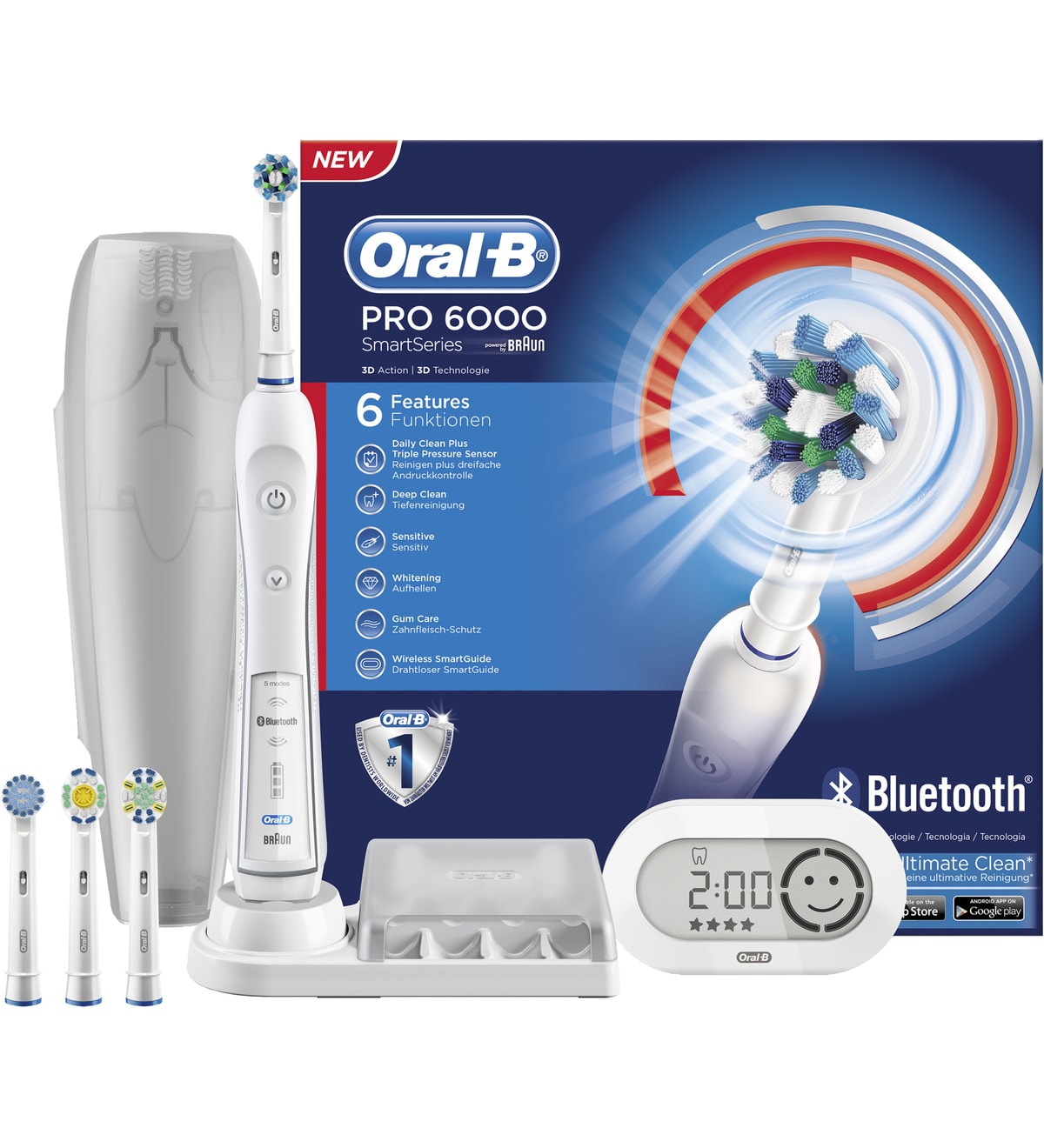 Oral B Pro 6000 CrossAction S hk hammasharja Karkkainen Verkkokauppa