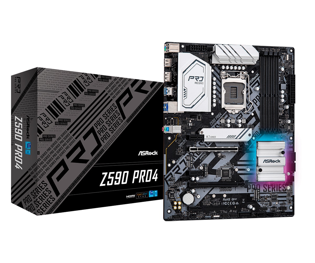 Asrock z590 pro4 обзор