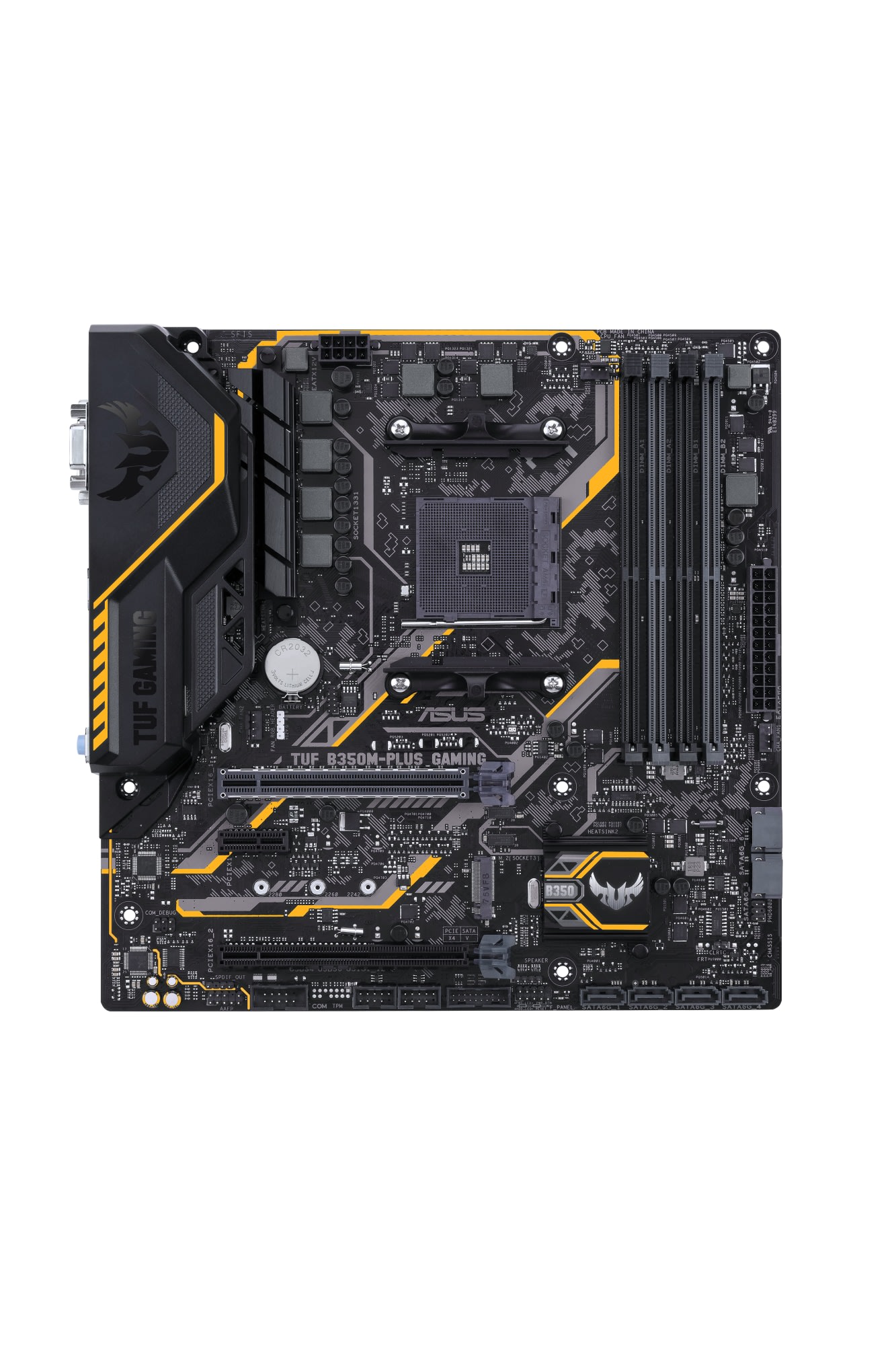 Asus TUF B350M PLUS Gaming AM4 MATX Emolevy Karkkainen Verkkokauppa