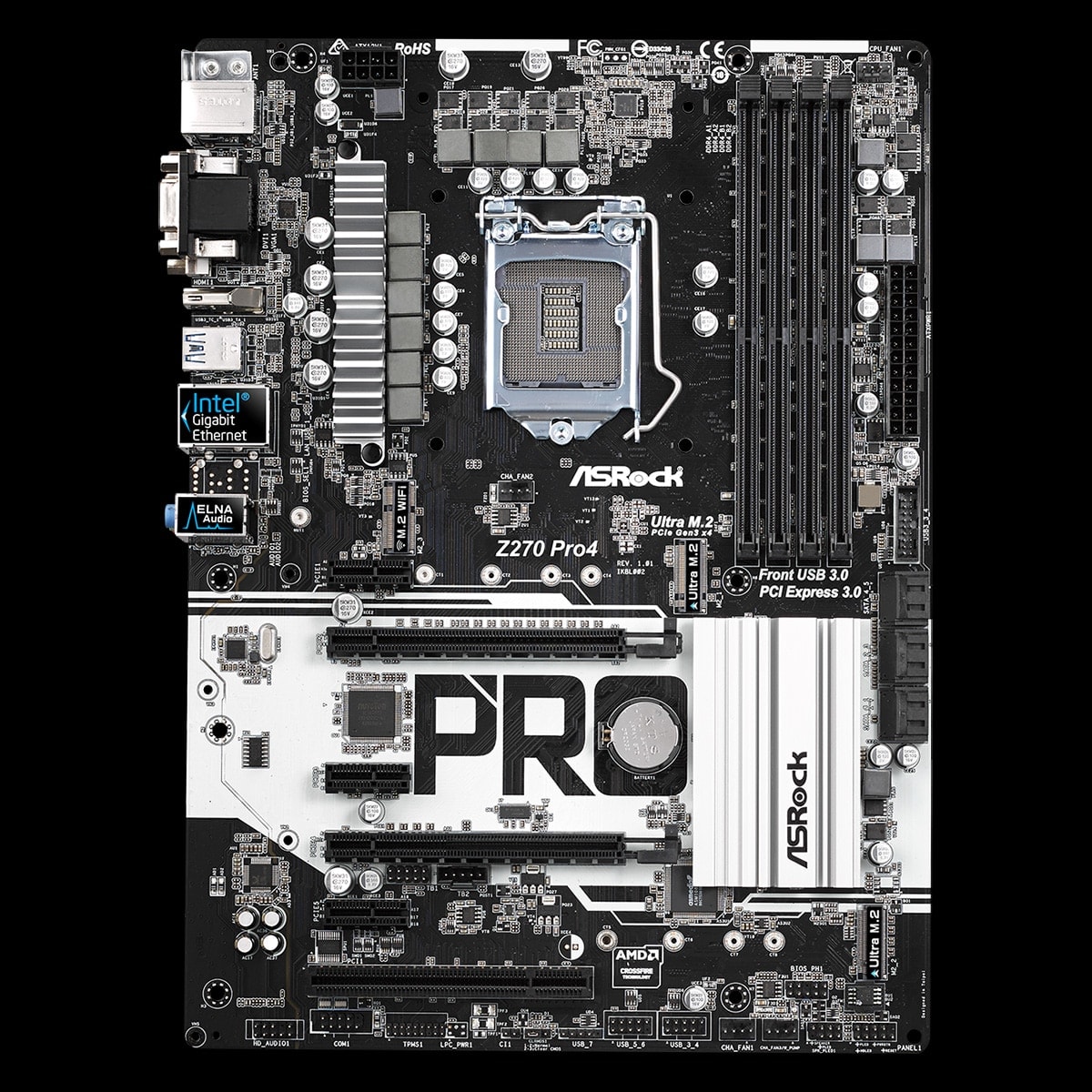 Asrock z270 pro4 нет изображения