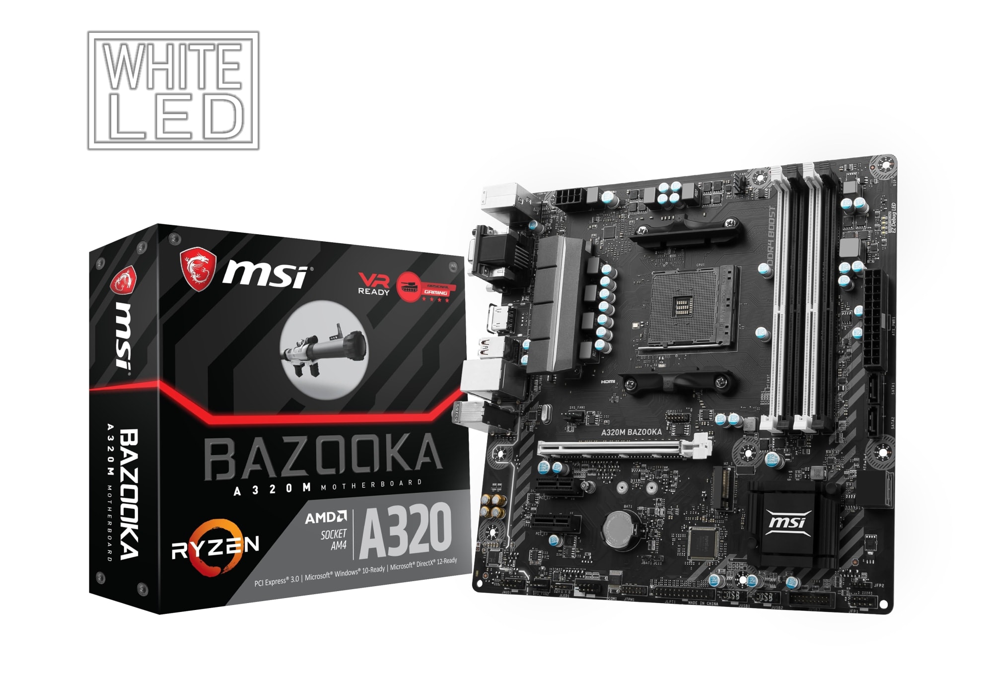 Msi a320m bazooka какие процессоры поддерживает