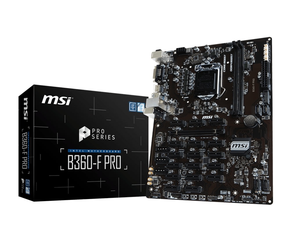 Msi b360 f pro настройка