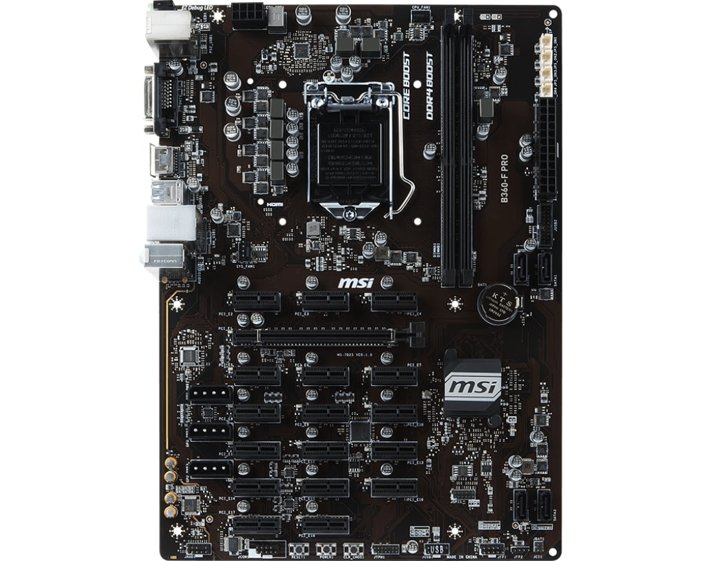 Msi b360 f pro настройка