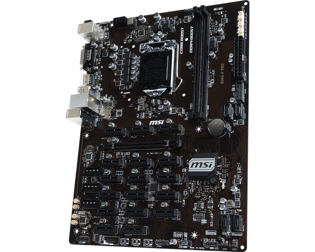 Msi b360 f pro не стартует