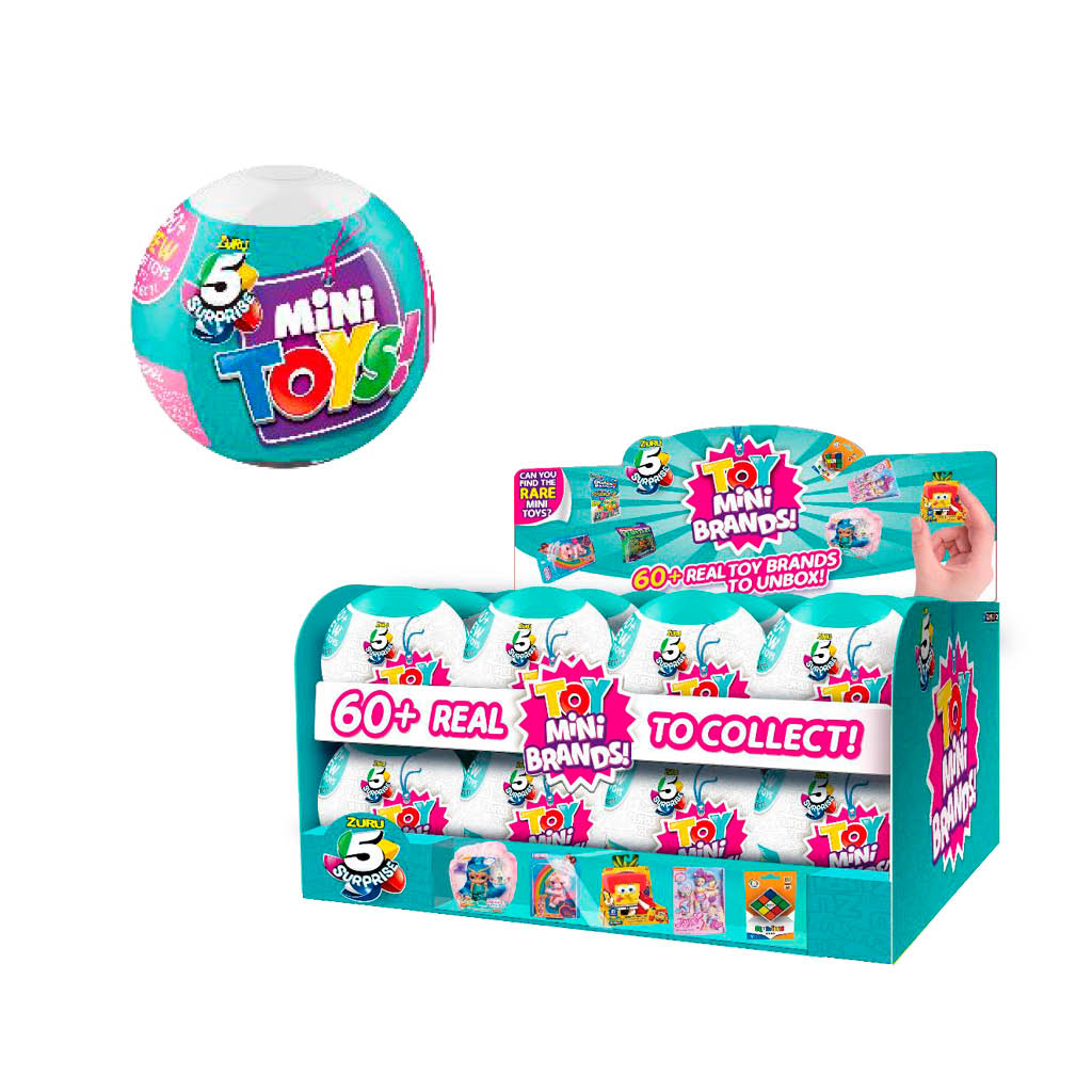 5 Surprise Mini Brands Toy Yll tyspallo Karkkainen Verkkokauppa