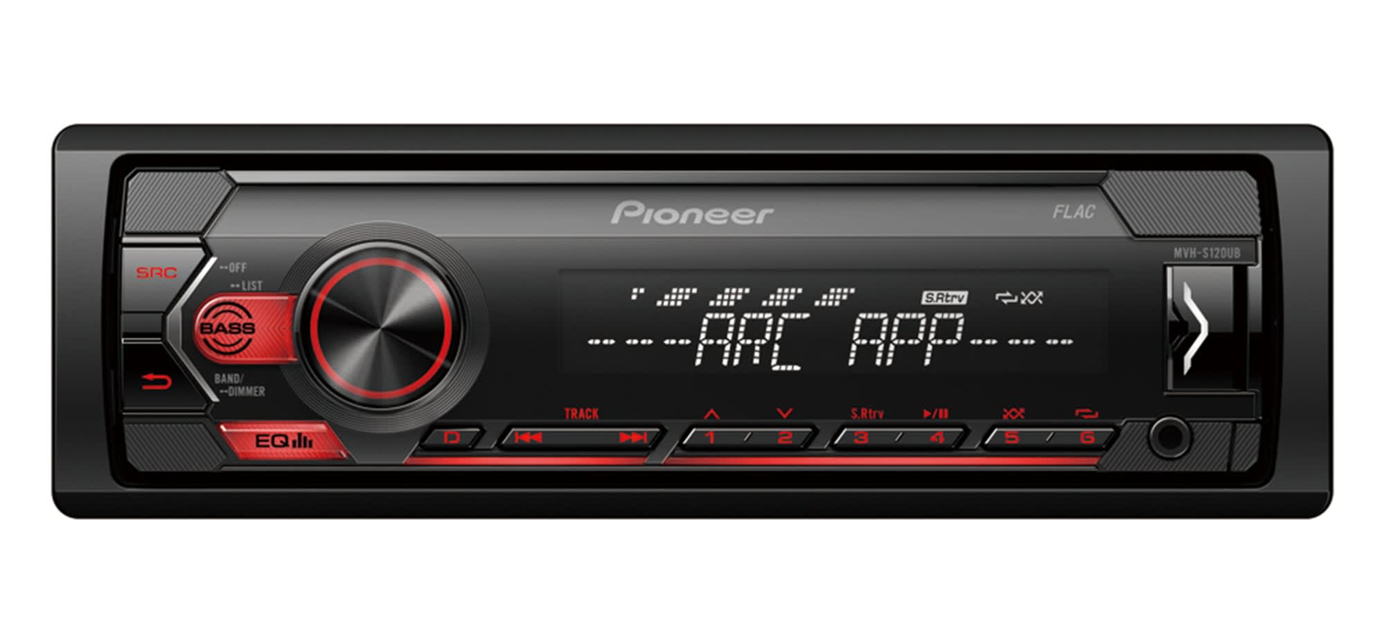 Pioneer MVH-S120UB autosoitin | Karkkainen.com verkkokauppa