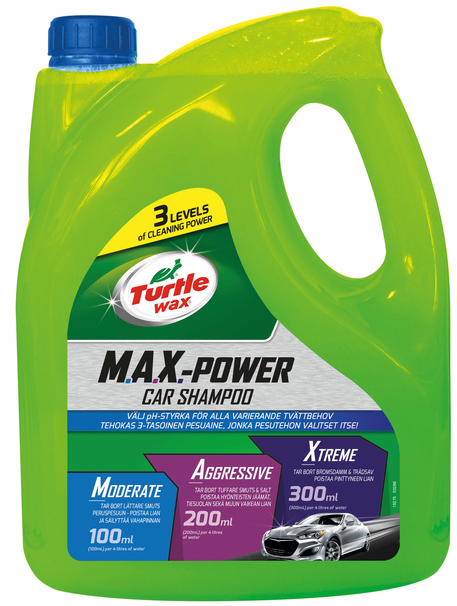 Turtle Wax MaxPower Car Wash 4L shampoo verkkokauppa