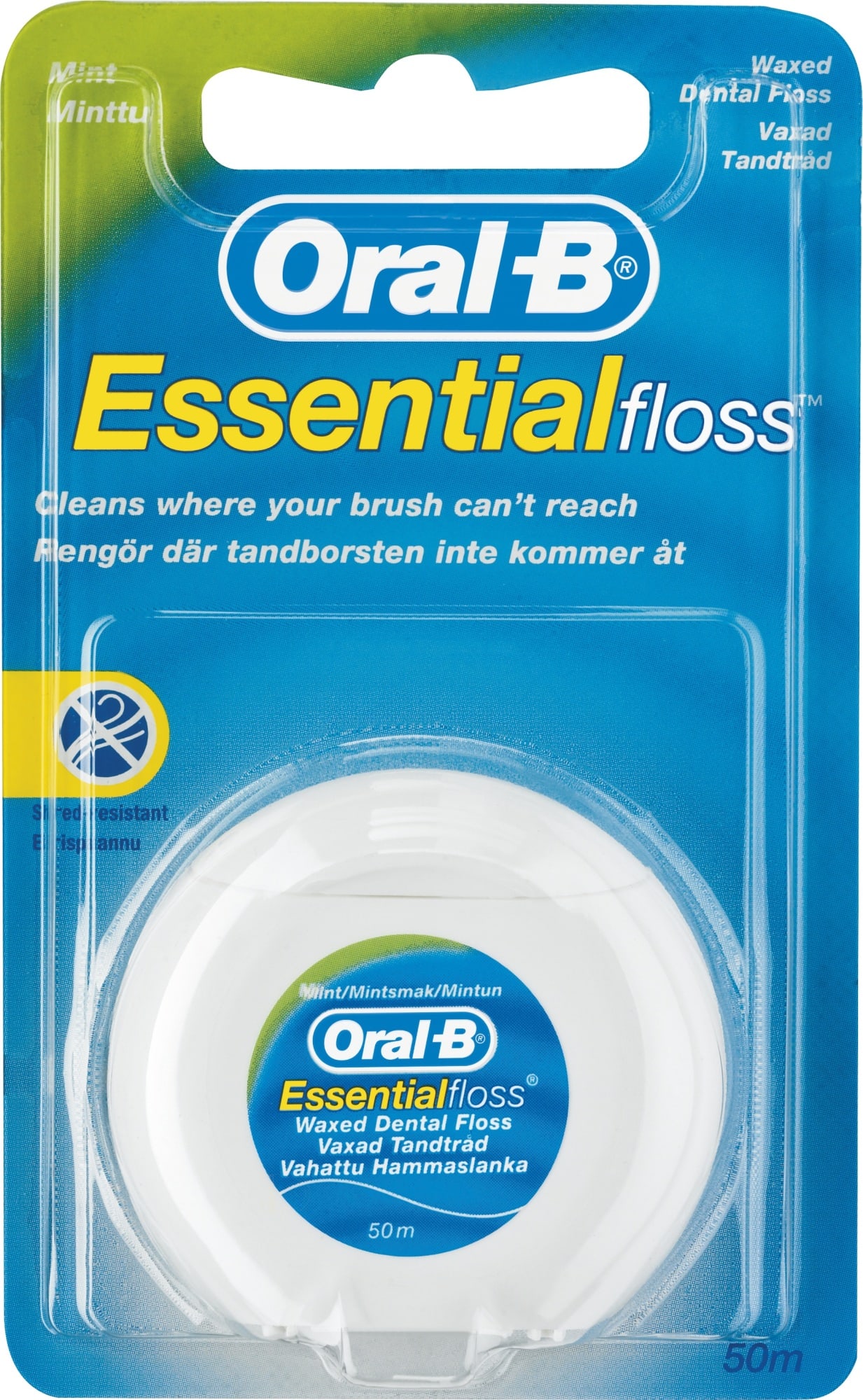 oral-b-essential-floss-mint-50-m-hammaslanka-karkkainen-verkkokauppa
