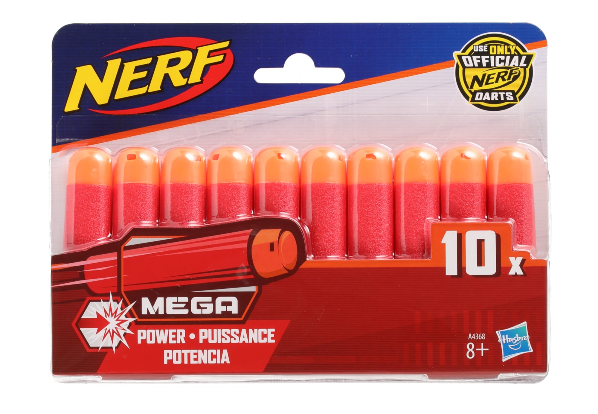 Nerf Mega Dart Refill 10 Pack 10kpl Vaahtomuovinuoli Verkkokauppa 7551