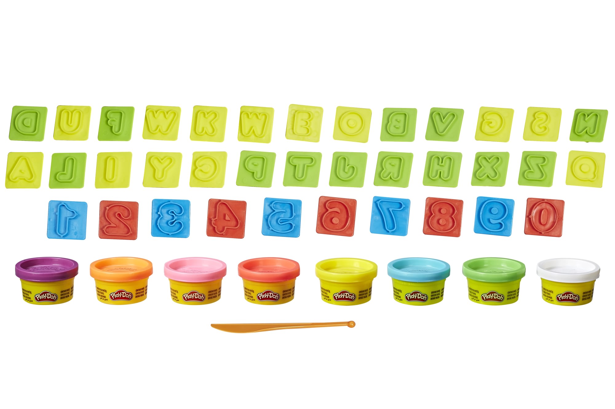 Play Doh Numbers Letters N Fun Exclusive Muovailuvahasetti Karkkainen 