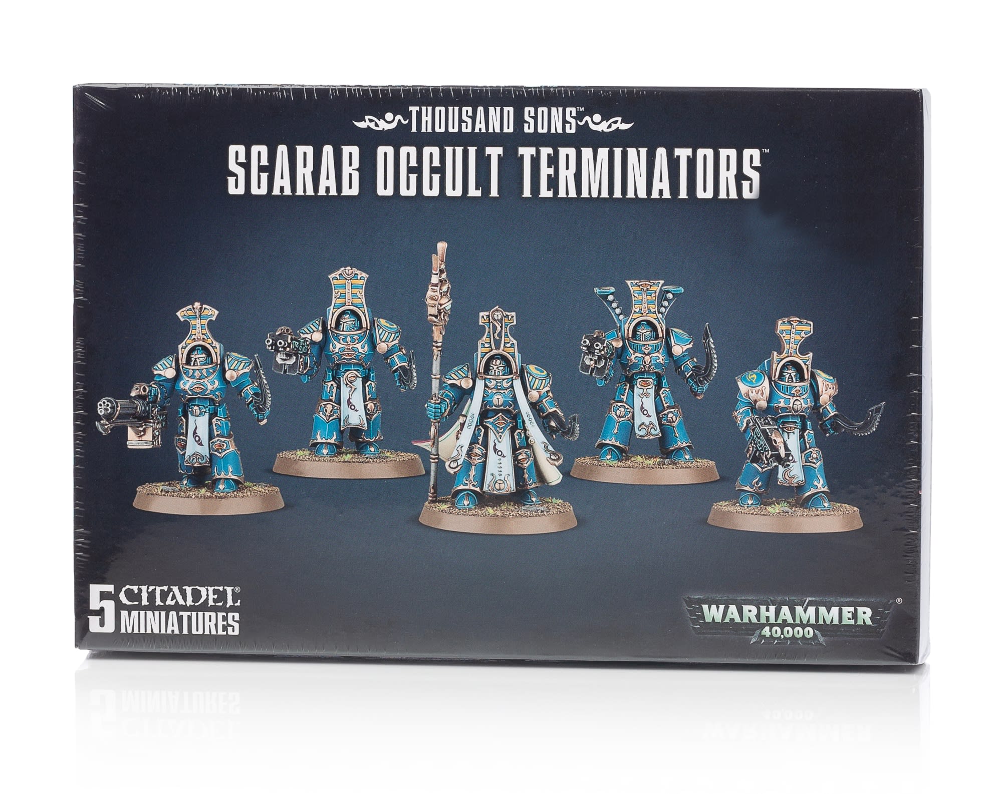 Bits Warhammer 40K – Épée Principale Scarab Occult Terminator Chaos – Comme Neuf, Dégrappé