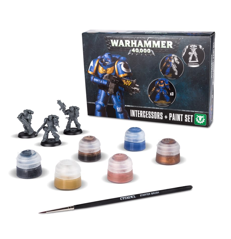 Assault intercessors paint set как красить