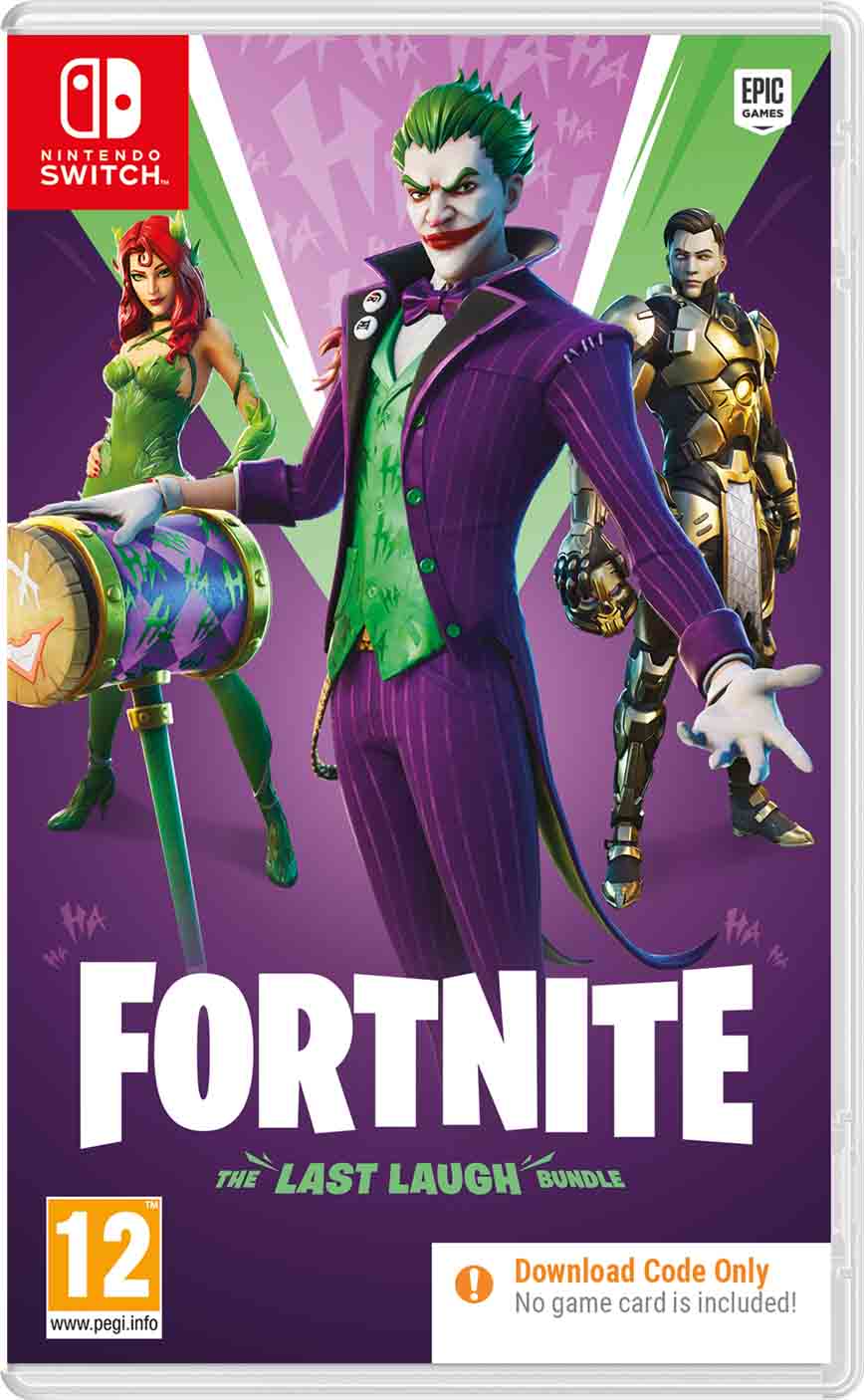 Fortnite The Last Laugh Bundle NSW Karkkainen Verkkokauppa