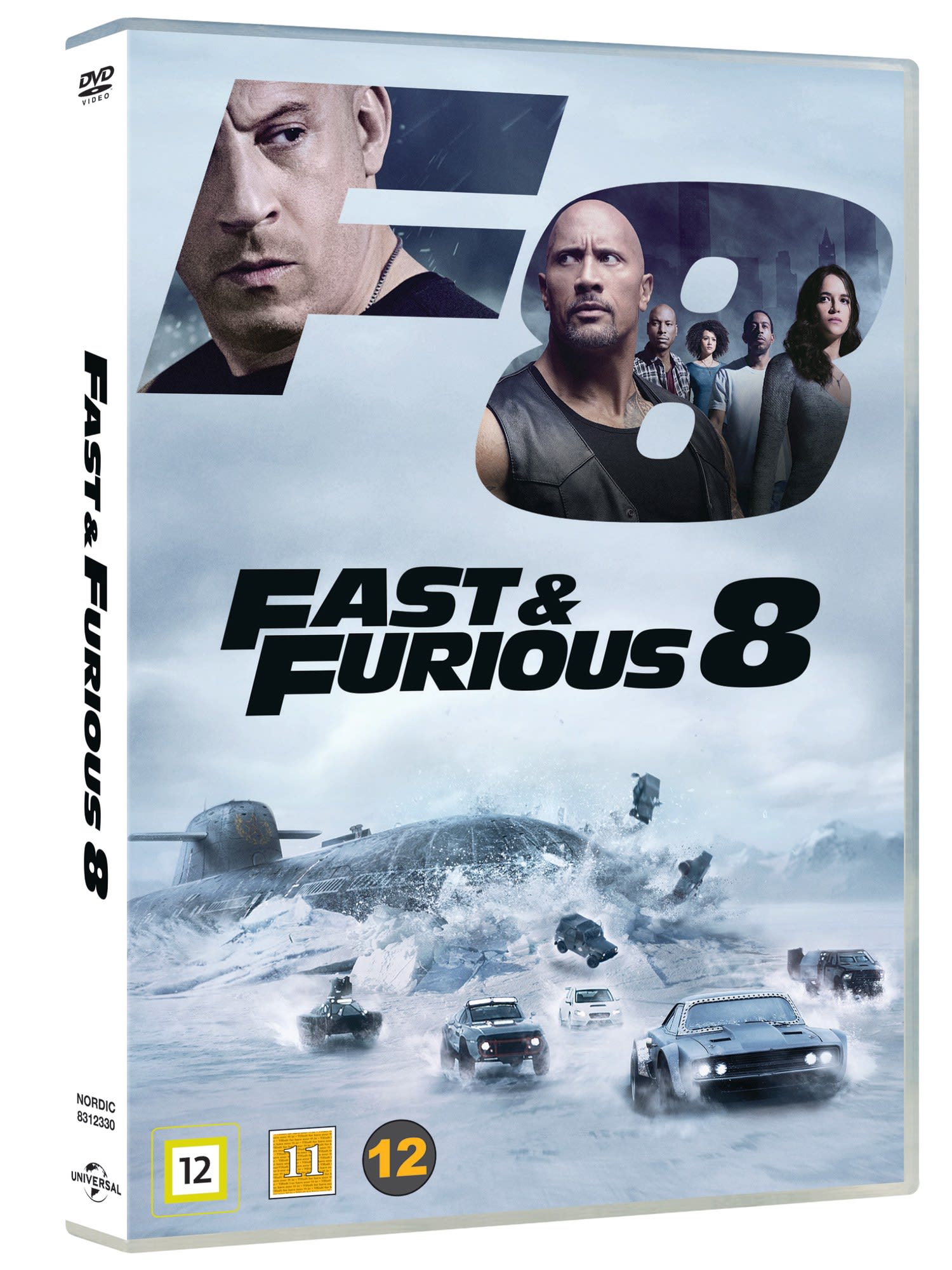 Fast & Furious 8 DVD | Karkkainen.com verkkokauppa