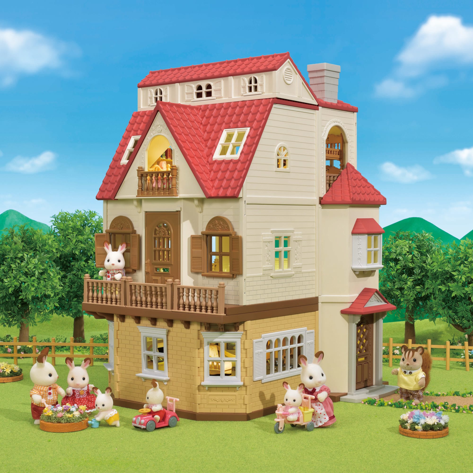 sylvanian families kaupunkitalo