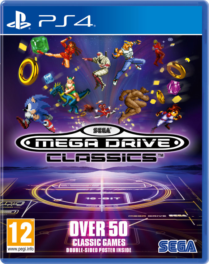 Игры sega mega drive classics ps4 какие входят