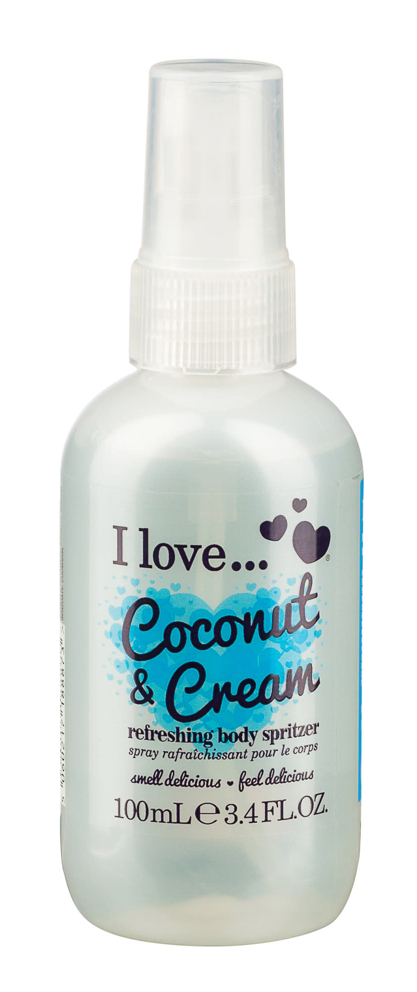 i love coconut and cream shower gel
