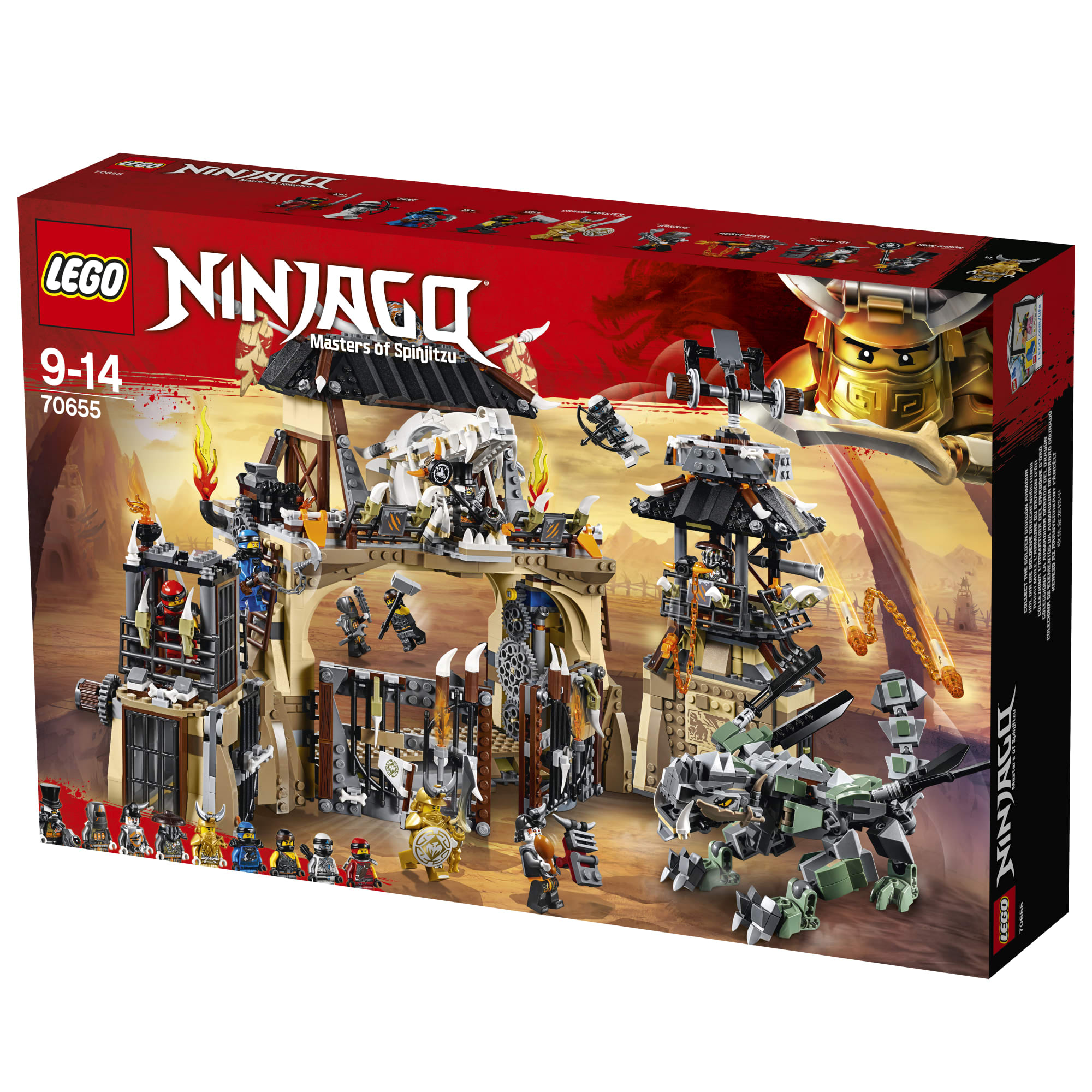 LEGO Ninjago 70655 Lohikäärmekuilu | Karkkainen.com verkkokauppa