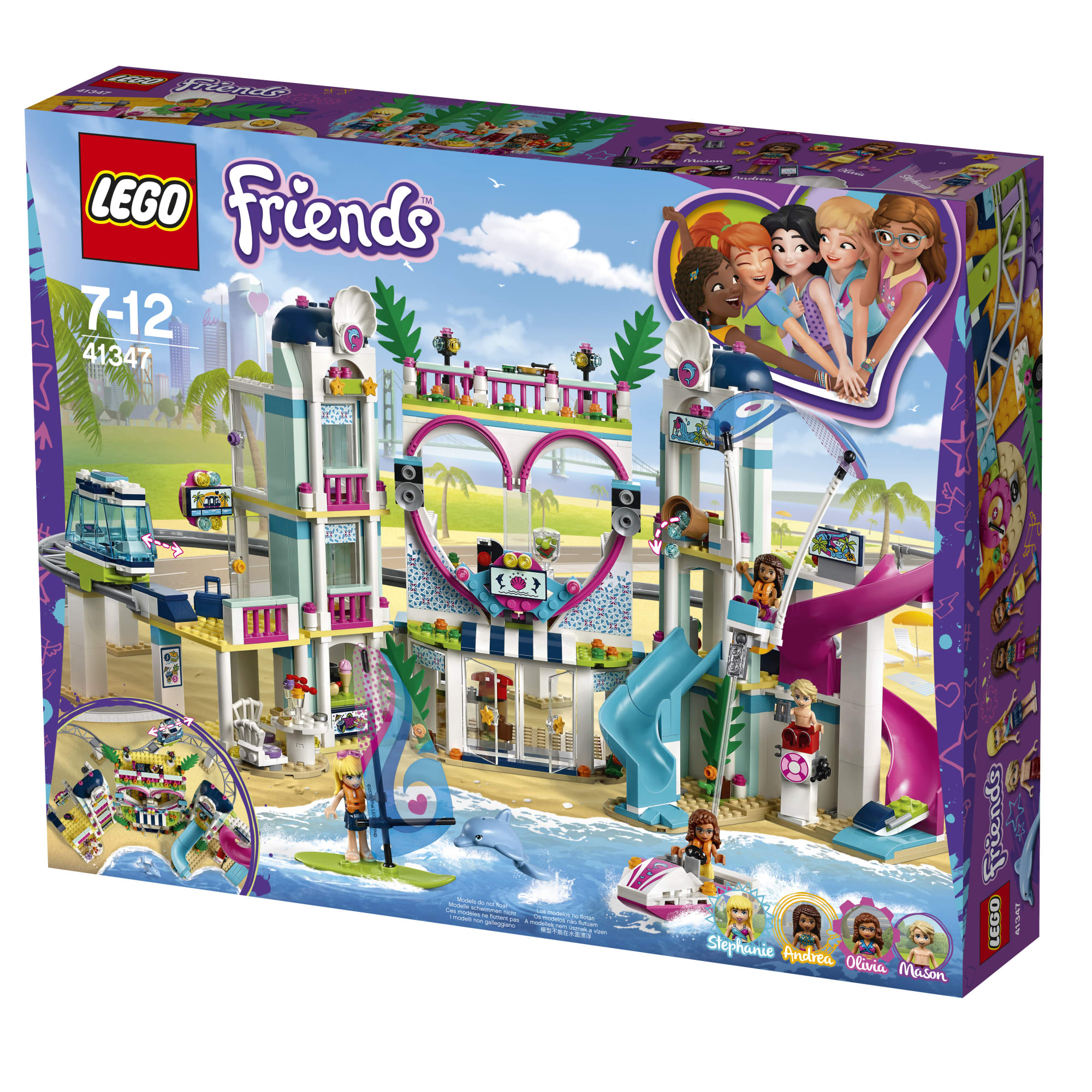 Lego Friends 41347 Heartlake Cityn Lomanviettopaikka