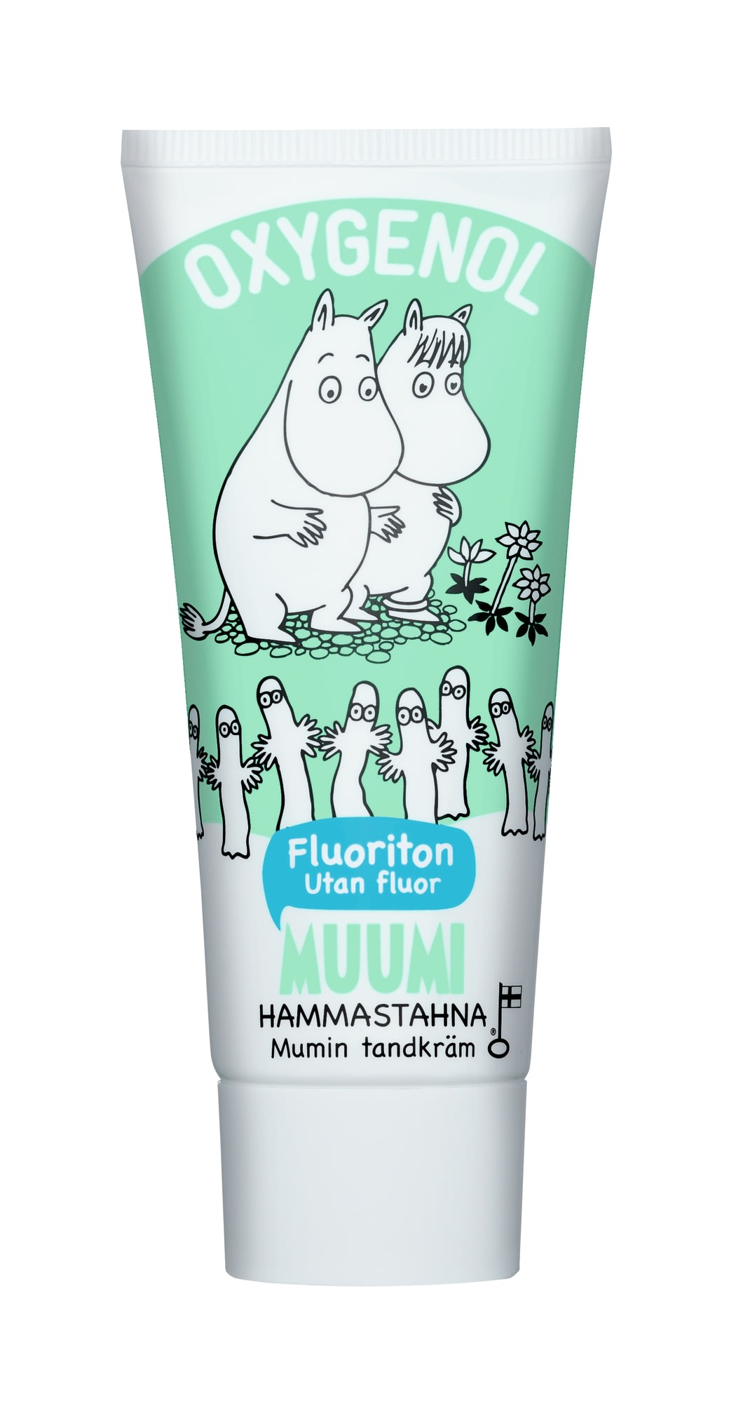Oxygenol Muumi fluoriton hammastahna | Karkkainen.com verkkokauppa