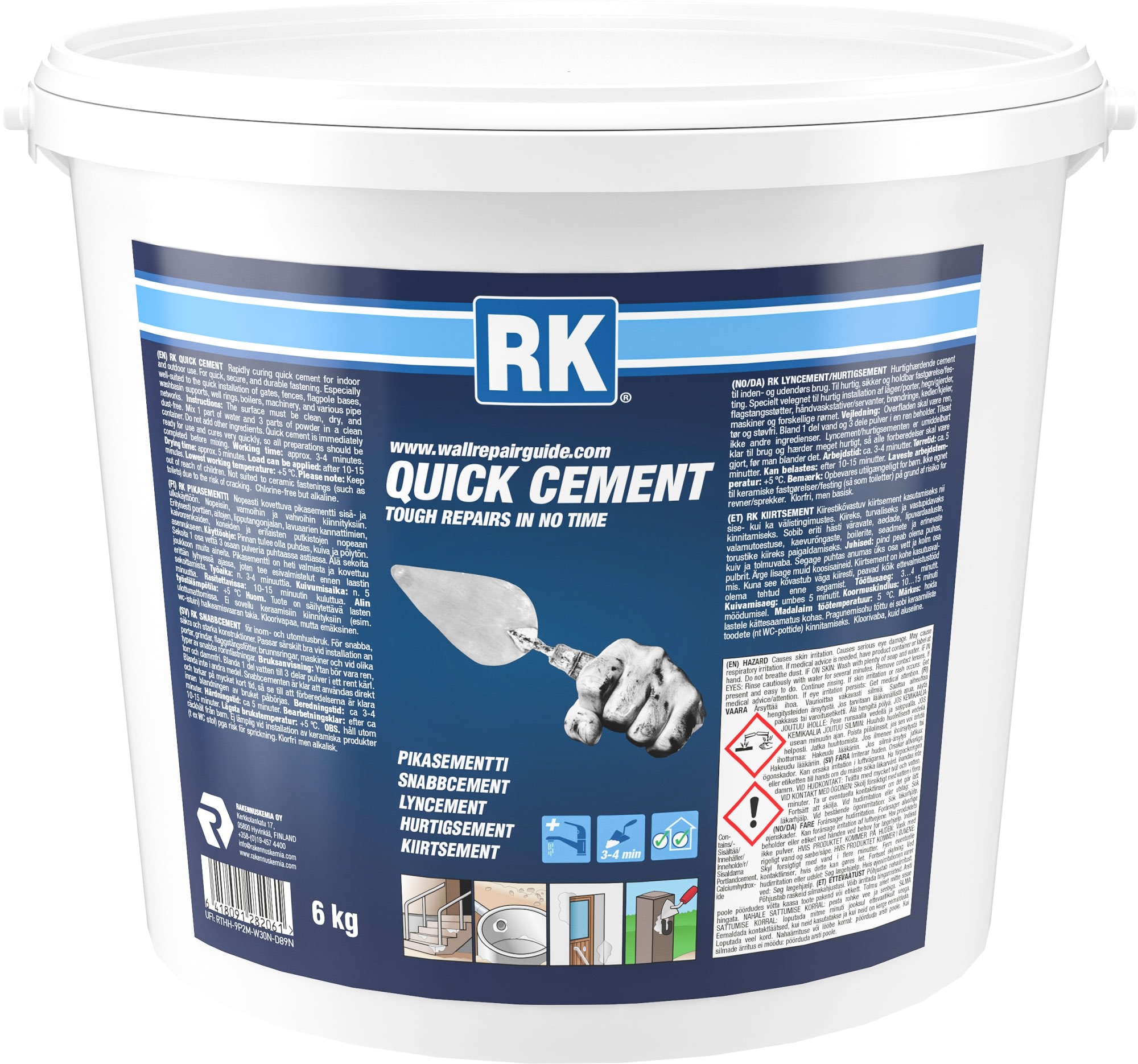 RK Quick Cement pikasementti verkkokauppa