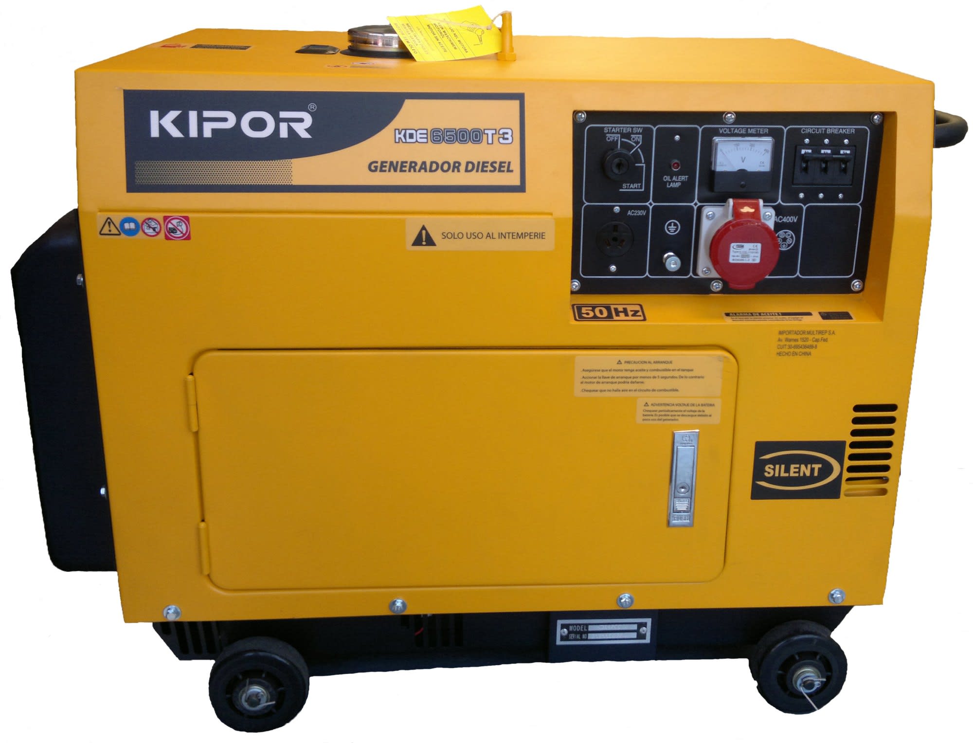 Kipor KDE6500T3 400v diesel generaattori verkkokauppa