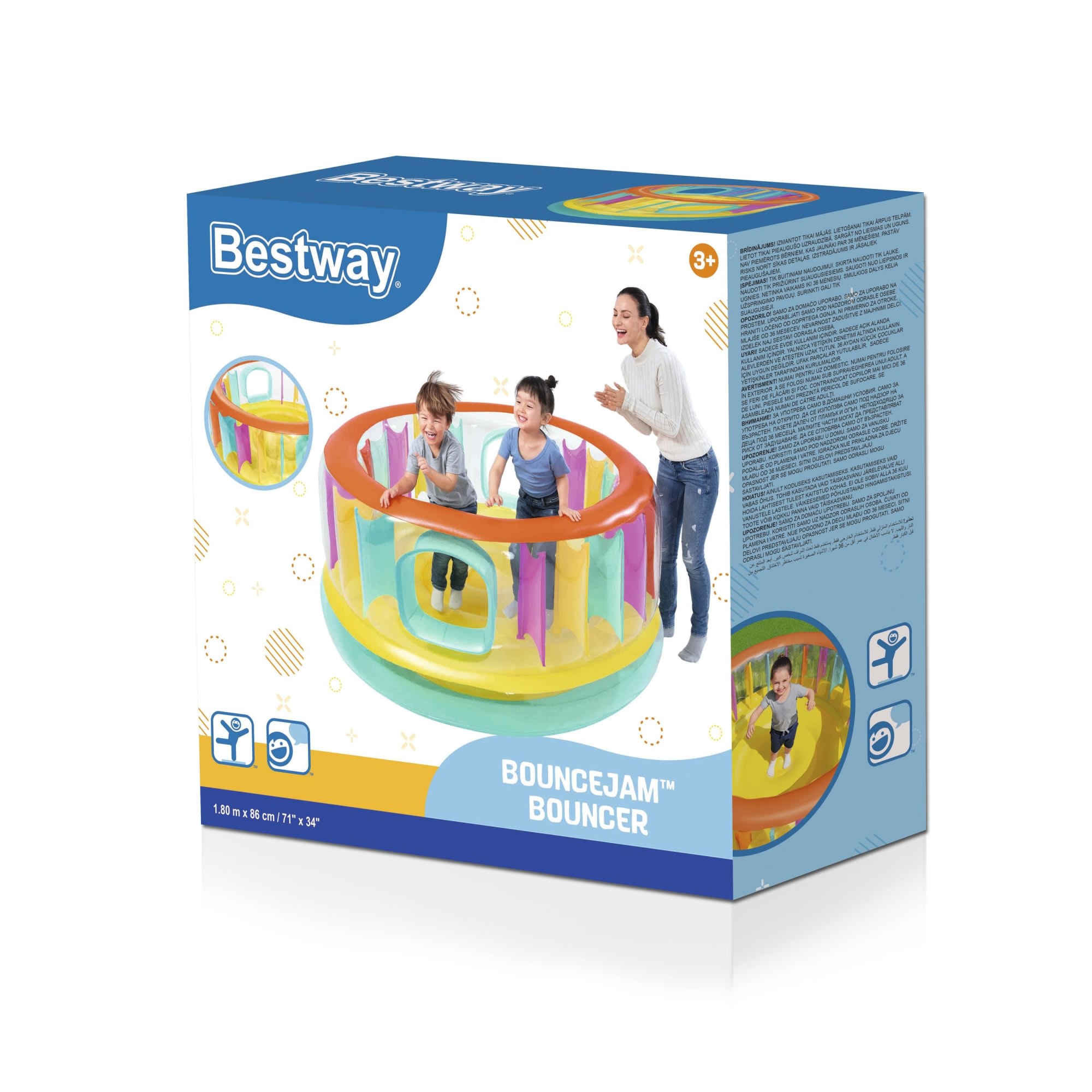 up in & over bouncejam inflatable bouncer