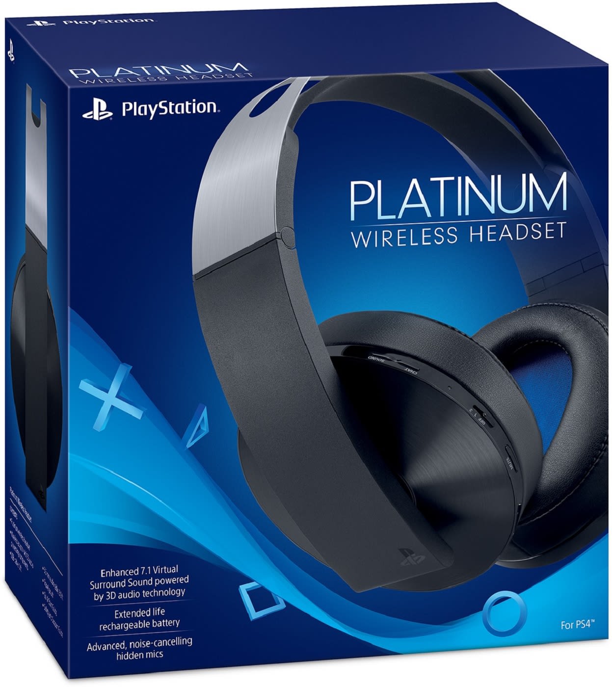Sony PS4 Platinum Wireless Headset 7.1 langattomat kuulokkeet