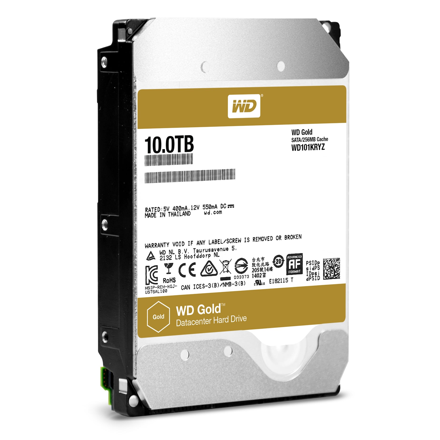 Обзор жесткий диск wd gold 10tb wd102kryz