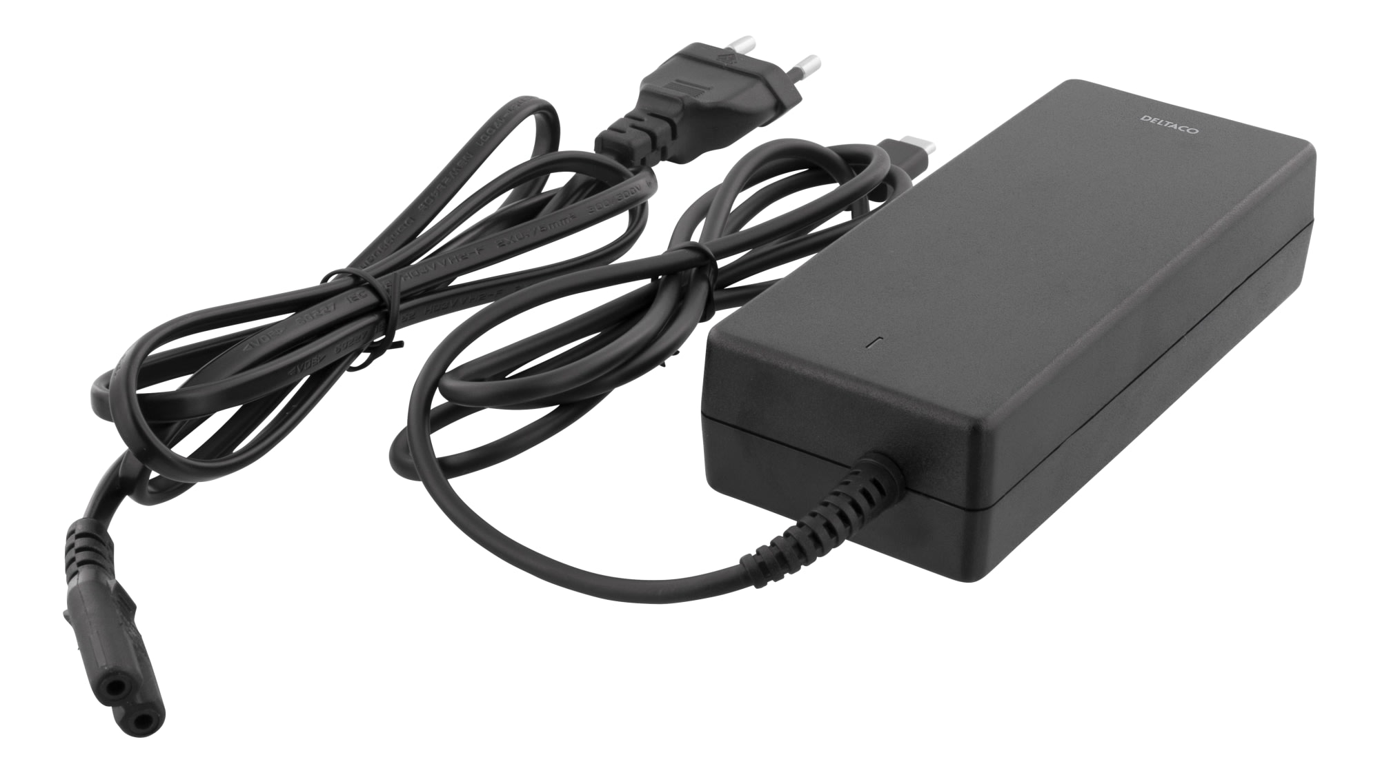 Deltaco smp usbc87pd 87w usb c laturi kannettavalle tietokoneelle 