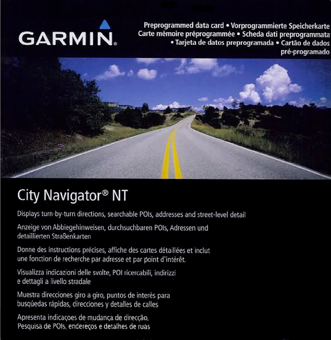 garmin viron kartta Garmin City Navigator Eurooppa NT microSD kartta | Karkkainen.