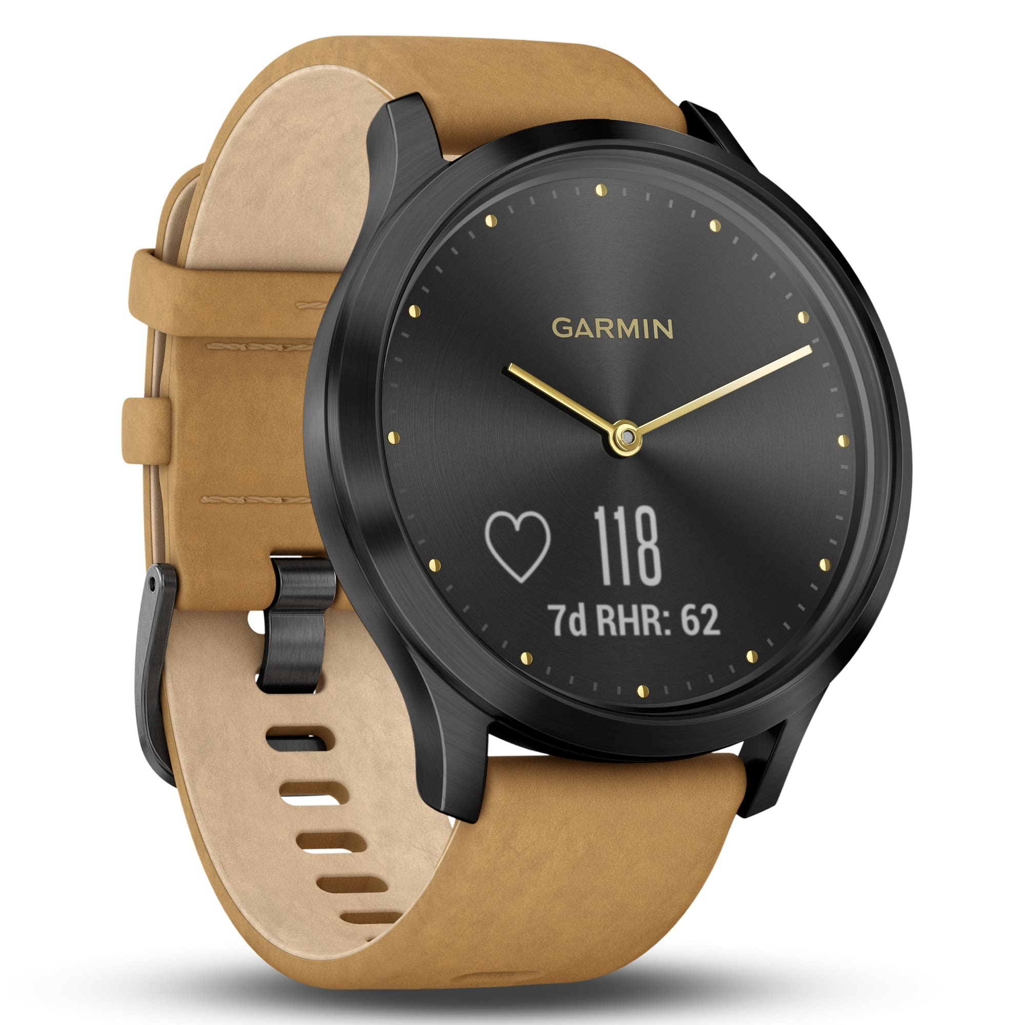 black garmin vivomove hr