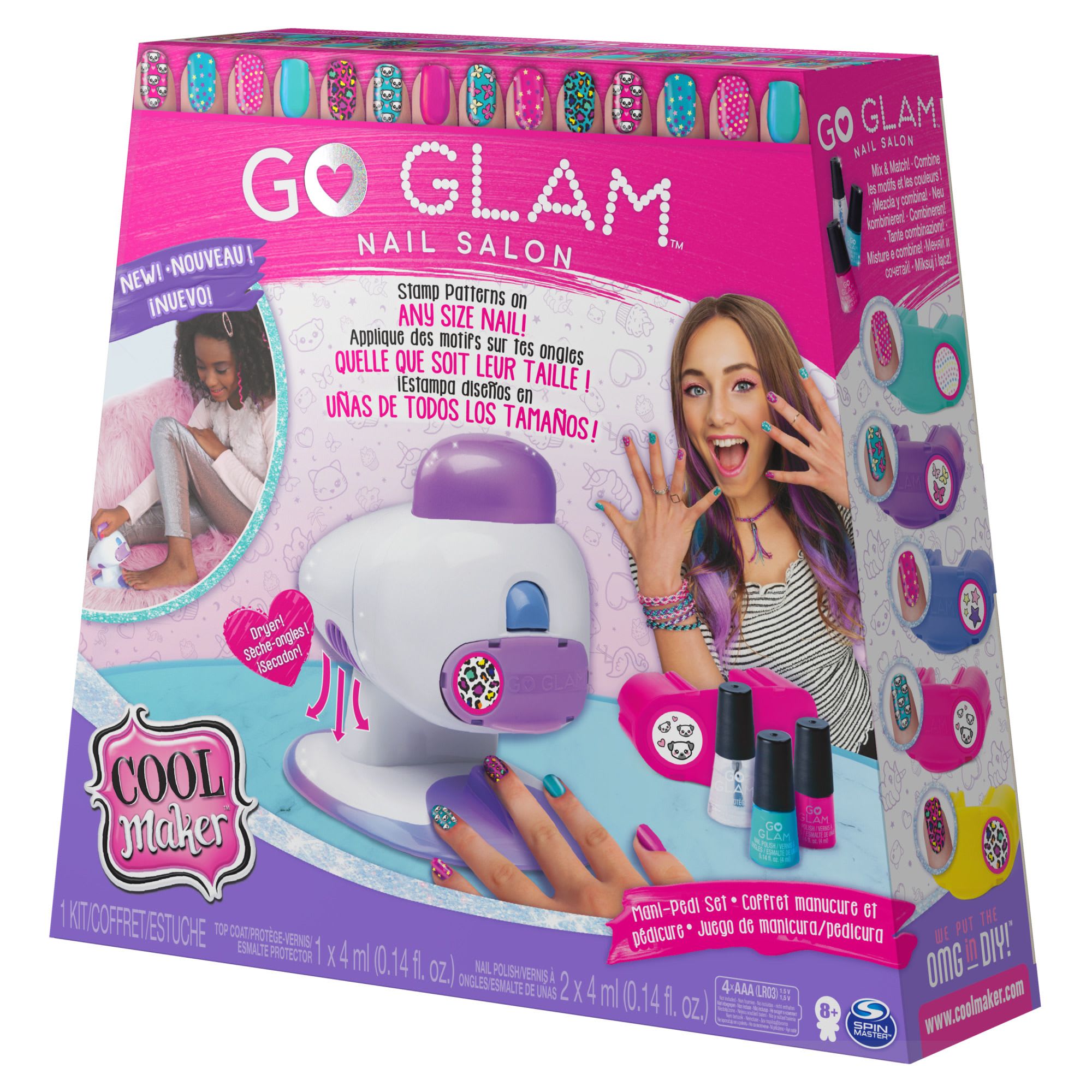 Cool Maker Go  Glam  Deluxe Nail  Stamper  kynsisalonki 