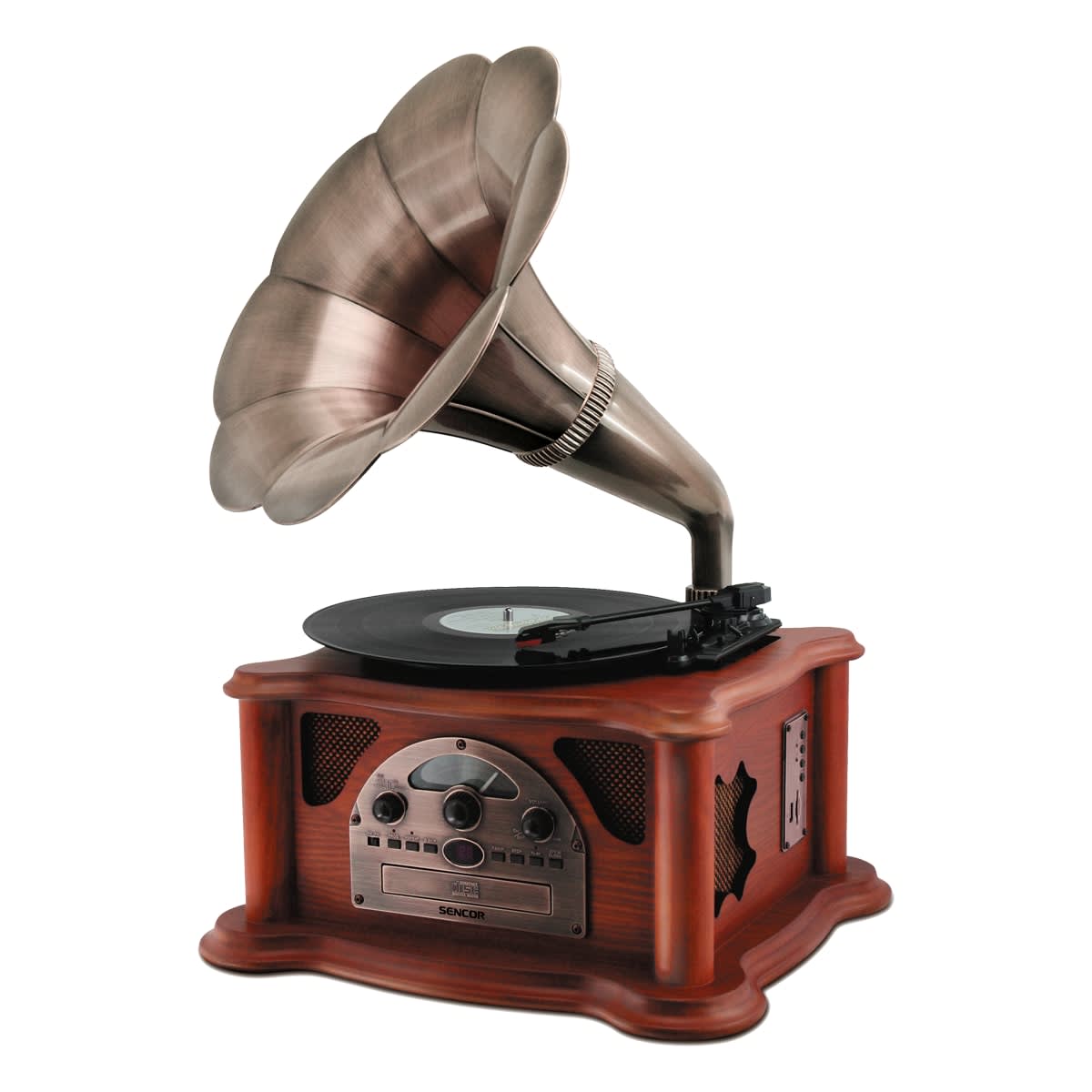 Sencor STT018 MP3 CD USB LP Retrosoitin Karkkainen Verkkokauppa