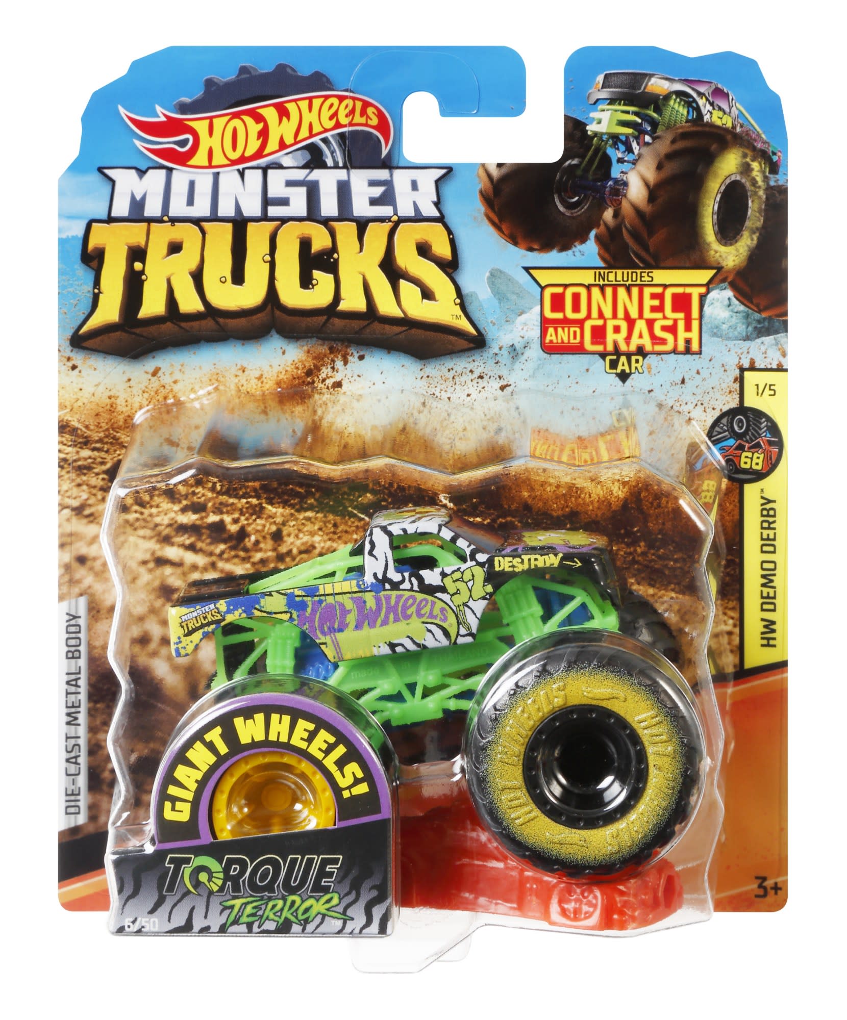Hot Wheels Monster Truck 1:64 auto 